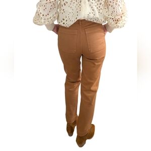 New Everlane Slim Highwaisted Cropped Jeans in Tan, 0